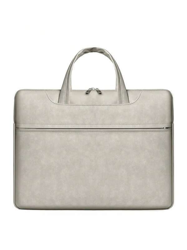 Men Minimalist Large Capacity Briefcase Double Handle