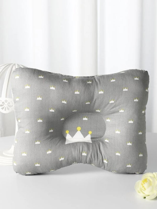 1pc Baby Crown Pattern Pillow