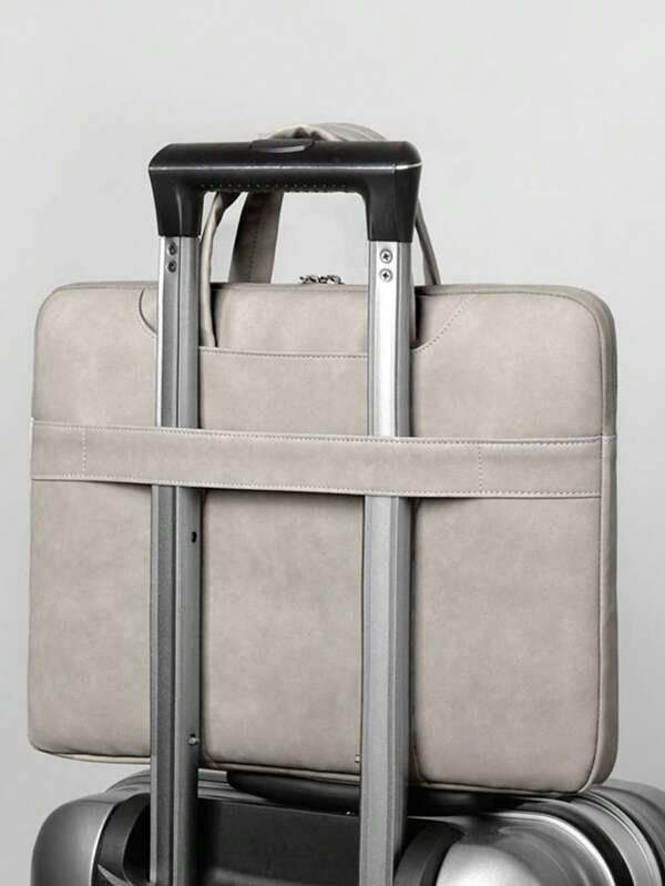 Men Minimalist Large Capacity Briefcase Double Handle