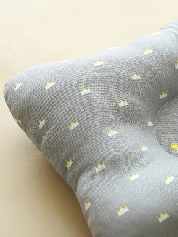 1pc Baby Crown Pattern Pillow