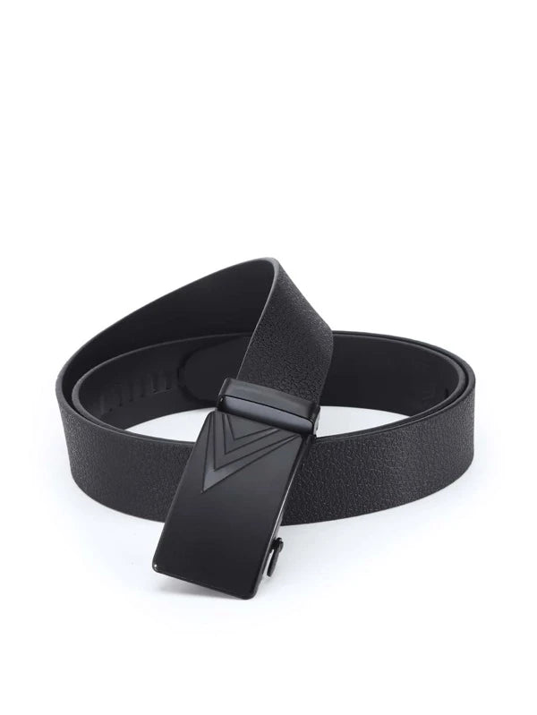 Men Geometric Decor Buckle Belt