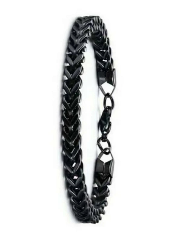 Men Minimalist Chain Bracelet Punk Hip Pop Style