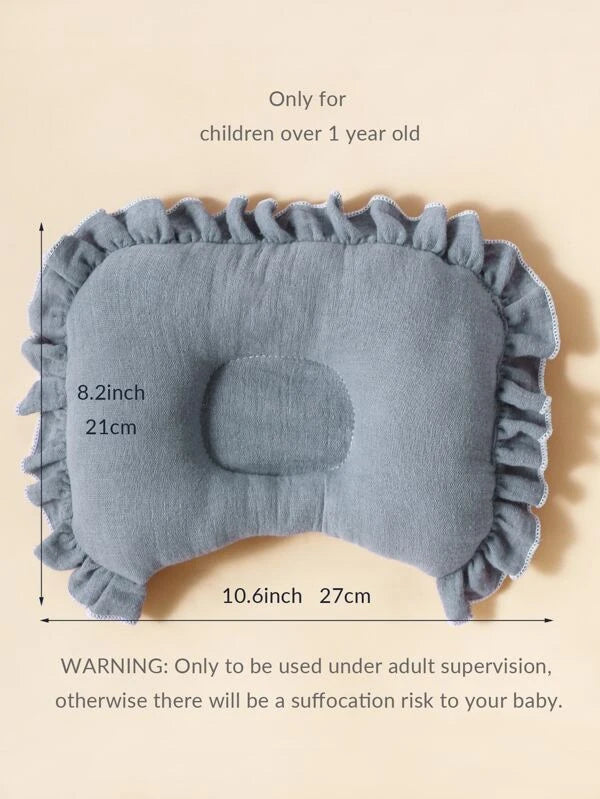 Baby Ruffle Trim Pillow