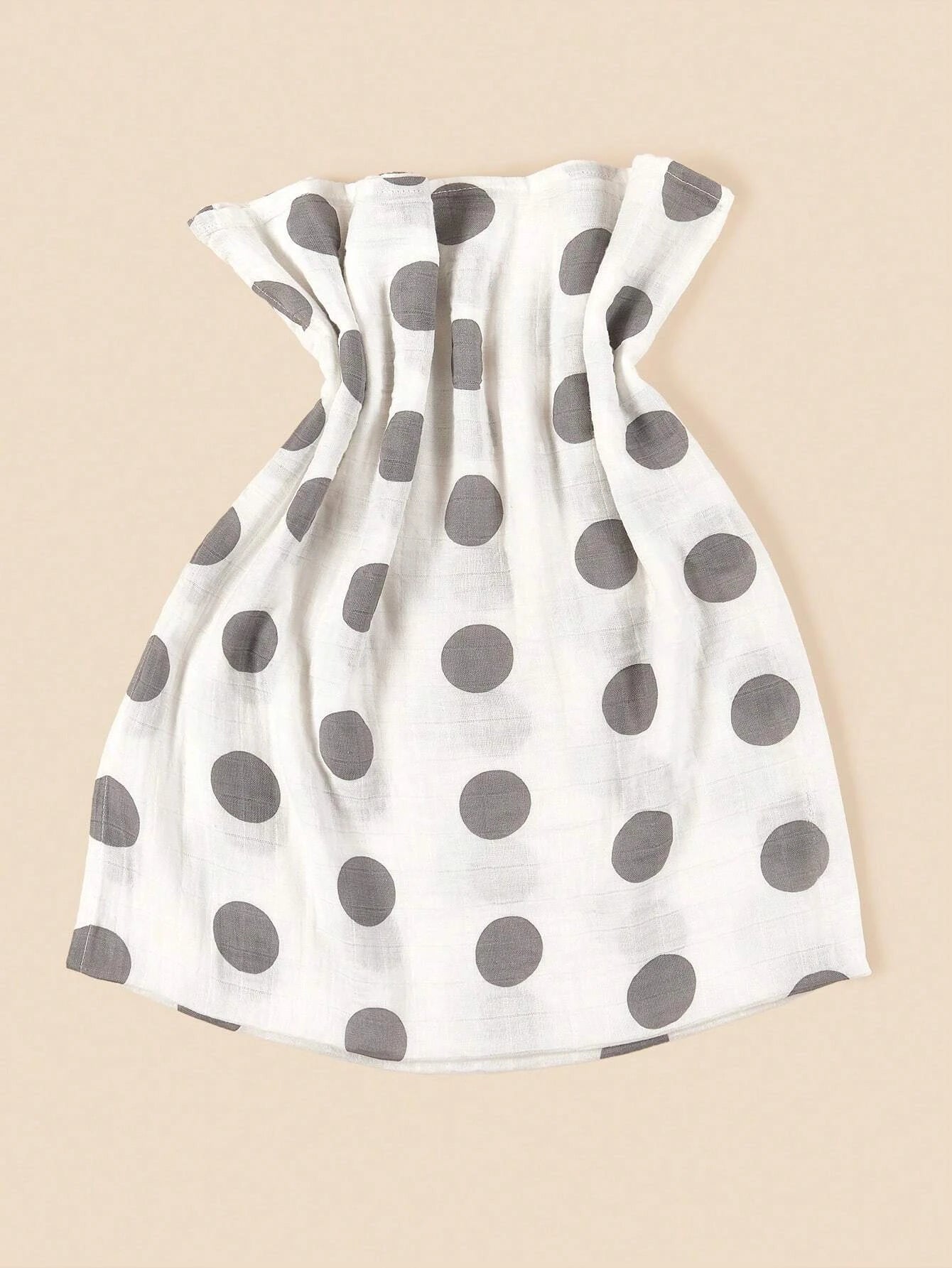 3pcs Baby Polka Dot & Arrow Pattern Fabric Swaddling Blanket