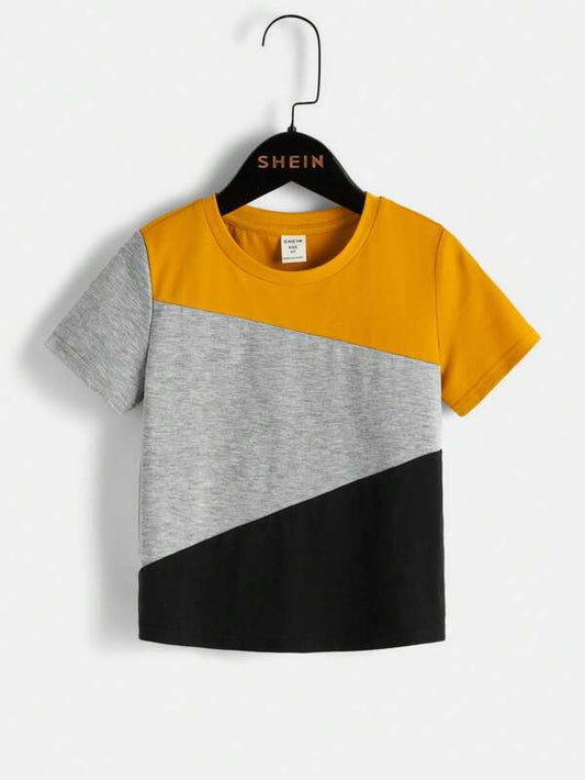 Toddler Boys Colorblock Tee