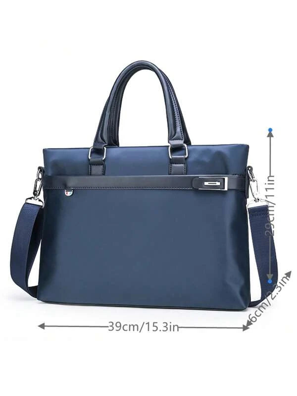 Minimalist Classic Briefcase Double Handle Design Computer Bags For Business