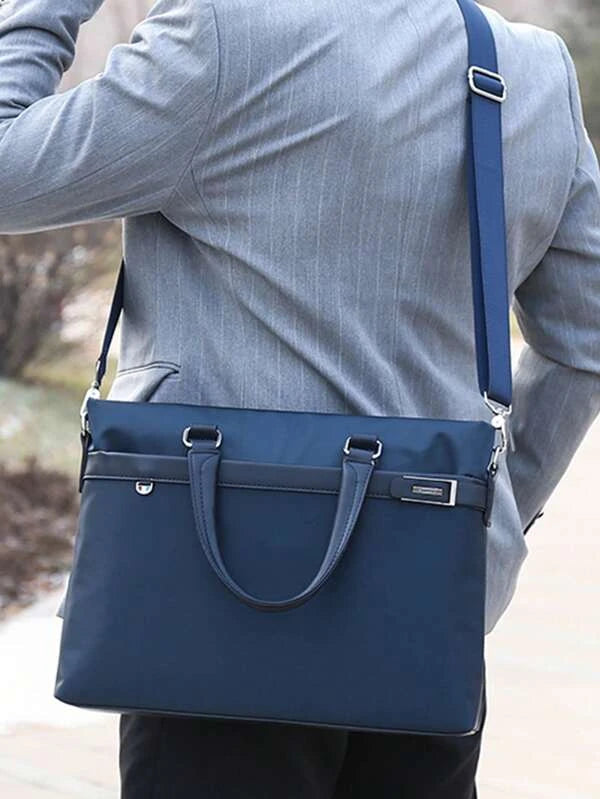 Minimalist Classic Briefcase Double Handle Design Computer Bags For Business