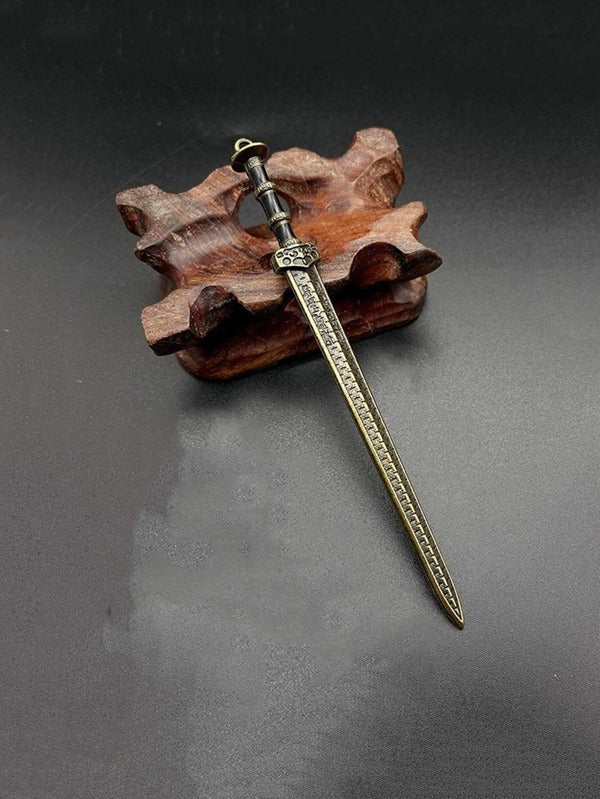 Men Sword Charm Keychain