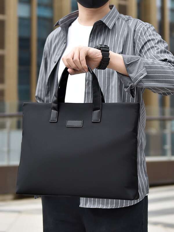 Men's Large Capacity Business Briefcase Handbag