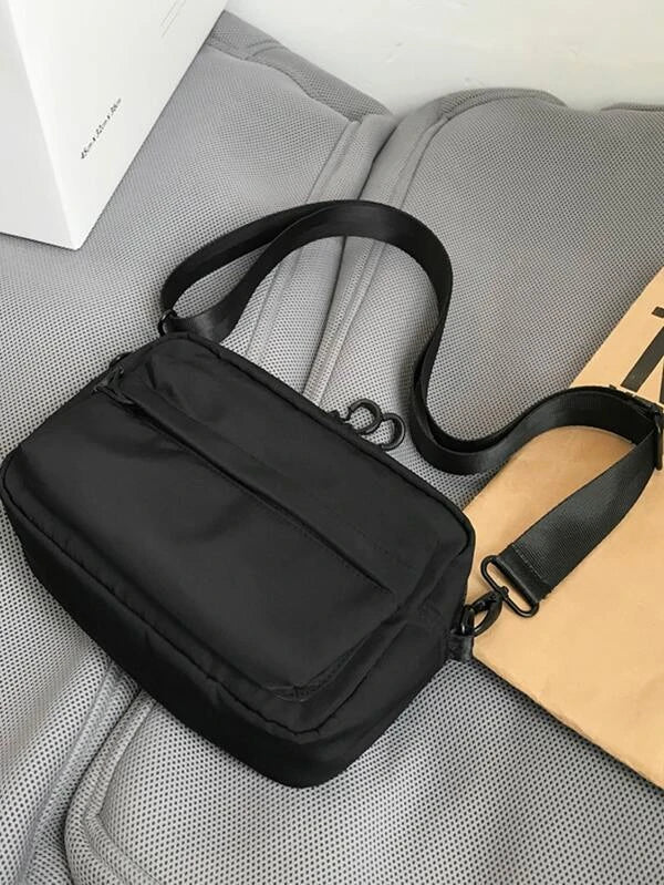 High School Students University Freshman multifunctional sling bag shoulder bag casual bag Mini Men Crossbody Bag, Handbag Schoolbag For Travel,College,Outdoors,Sports,Commute