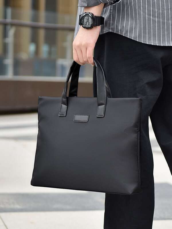 Men's Large Capacity Business Briefcase Handbag