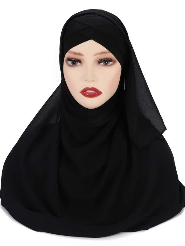 Solid Chiffon Hijab