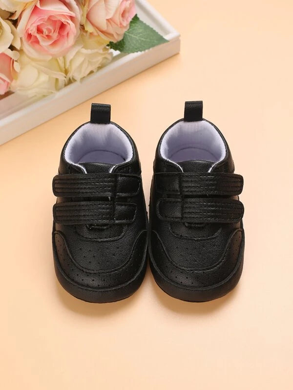 Baby Boys Minimalist Hook-and-loop Fastener Strap Sneakers