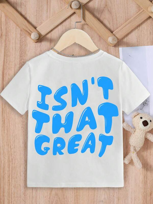 Toddler Boys Slogan Graphic Tee