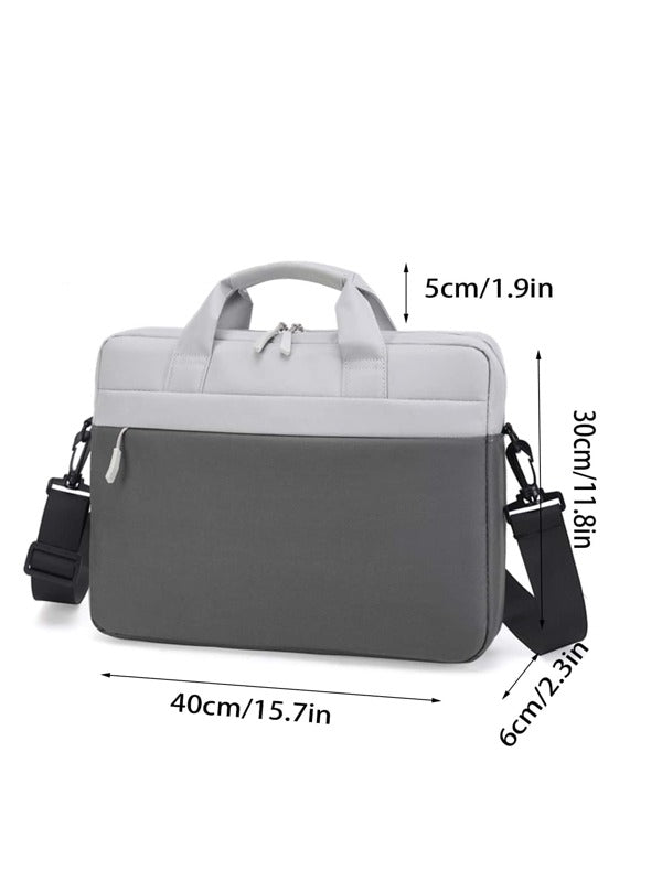 Large Capacity Men's Briefcase Fashionable Computer Bag Casual Simple Handbag