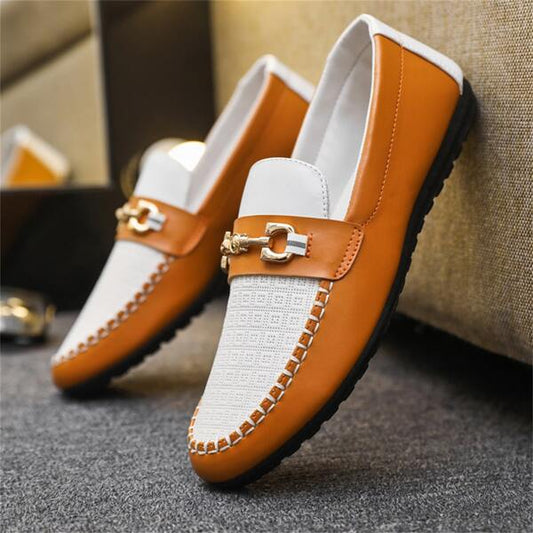 1 Pair Men's Fashionable And Casual Loafers Moccasin Shoes