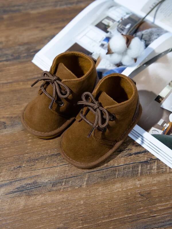 Baby Boys Lace-up Front Sneakers