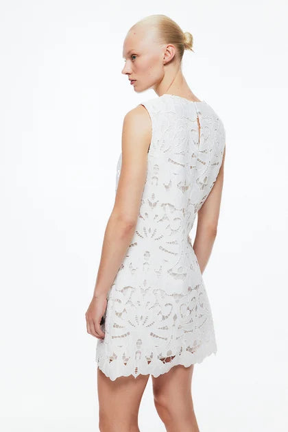 Broderie anglaise dress