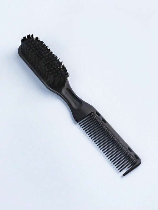 Hairdressing Tool Set, 1pc Shaving Shroud & 1pc Double-Ended Beard Brush