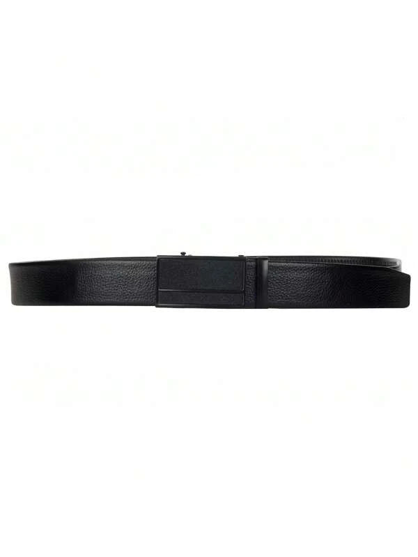 1pc Men Auto Buckle Business Belt For Daily Life