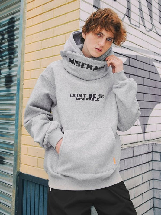 Men Drop Shoulder Letter Graphic Hoodie