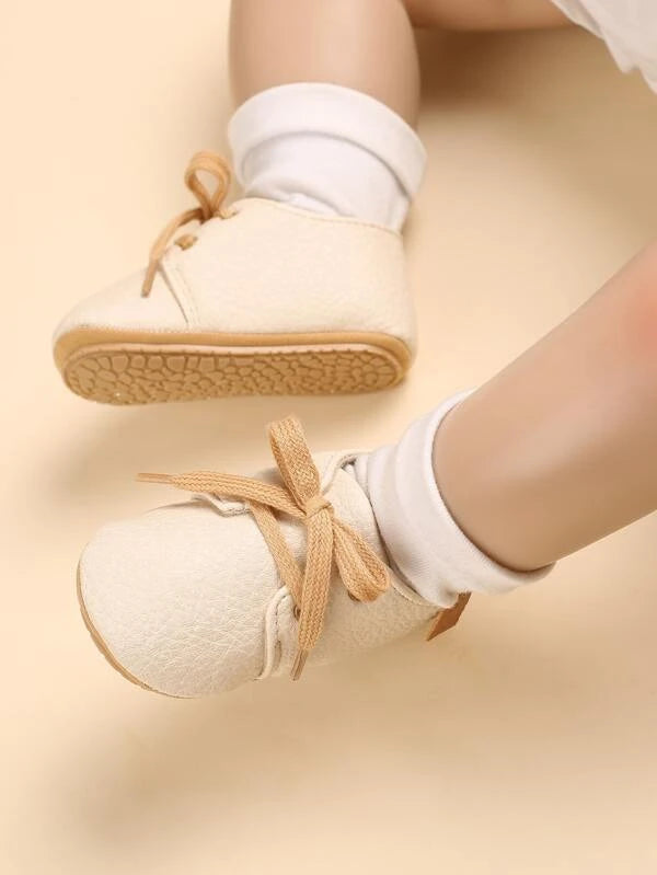 Baby Boy Lace Up Front Sneakers