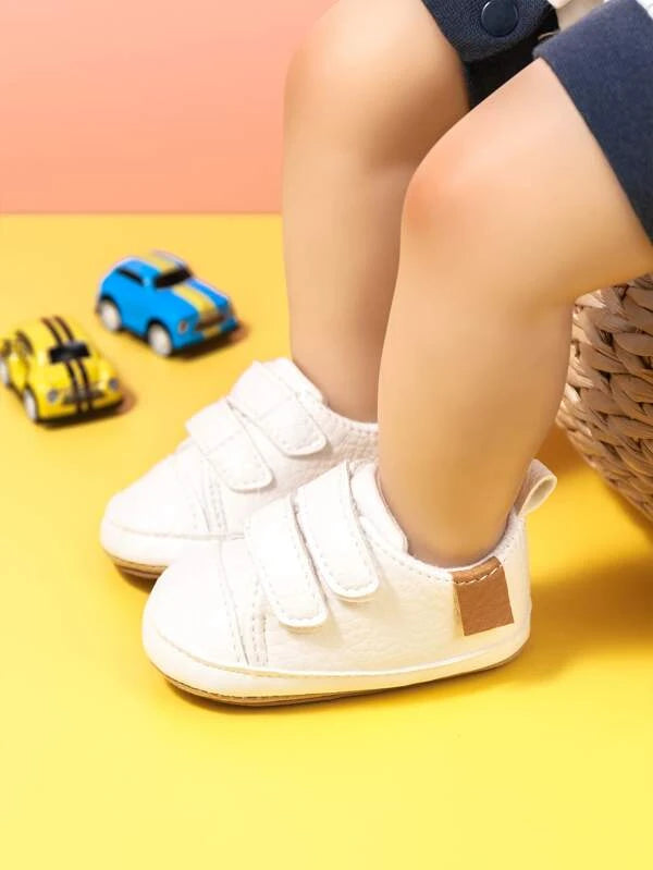 Baby Minimalist Hook-and-loop Fastener Strap Sneakers