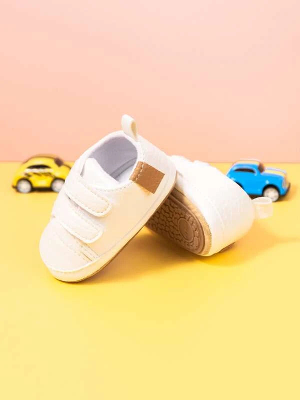 Baby Minimalist Hook-and-loop Fastener Strap Sneakers