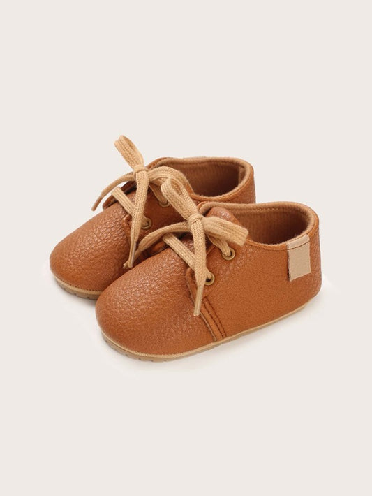 Baby Boy Lace Up Front Sneakers