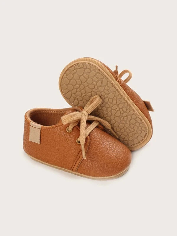 Baby Boy Lace Up Front Sneakers