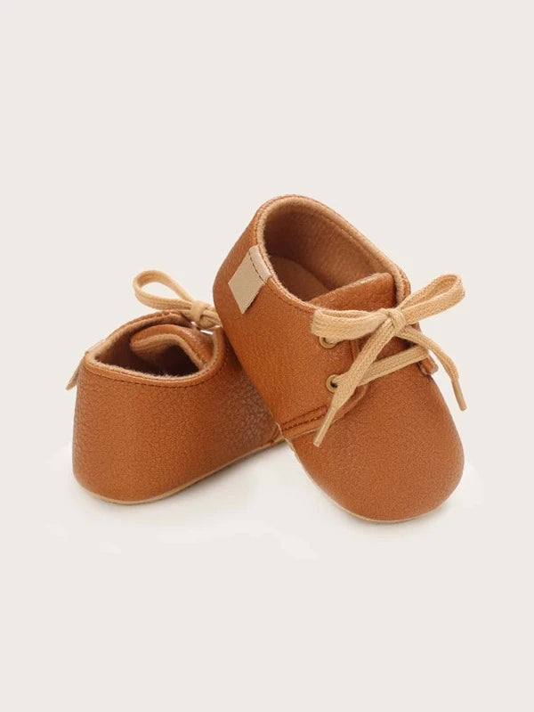 Baby Boy Lace Up Front Sneakers