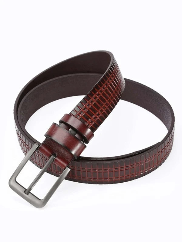 Men Metal Buckle Belt