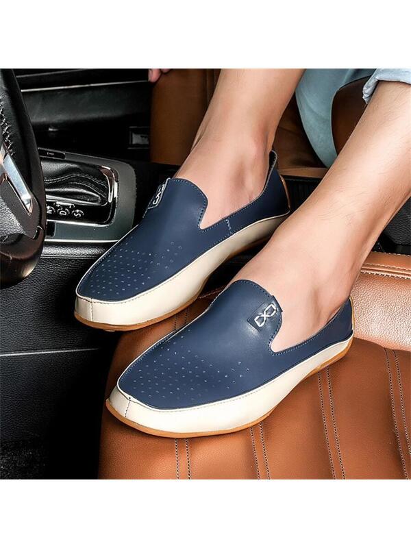 Men Colorblock Slip On Casual Loafers, Sport Outdoor Loafers