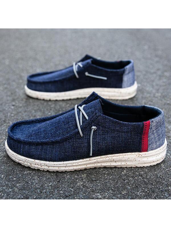 Men's Slip-on Canvas Sneakers Casual Loafers