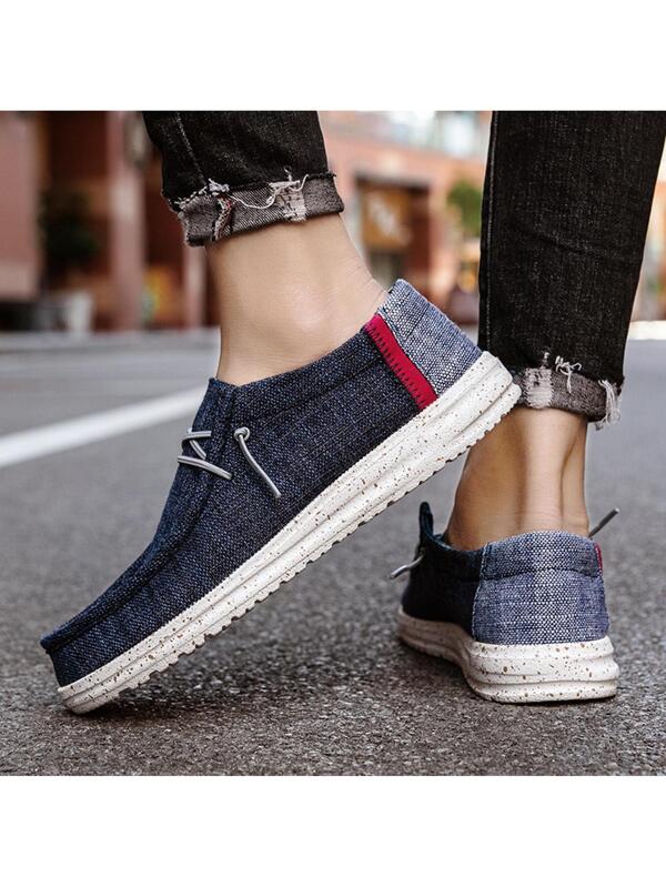 Men's Slip-on Canvas Sneakers Casual Loafers