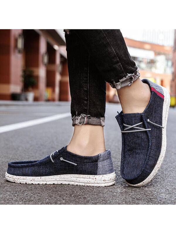 Men's Slip-on Canvas Sneakers Casual Loafers