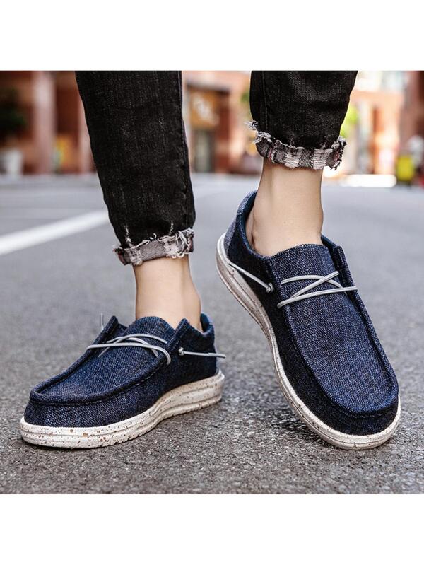 Men's Slip-on Canvas Sneakers Casual Loafers