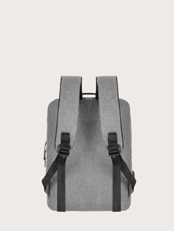 3pcs Men Two Tone Laptop Backpack Set