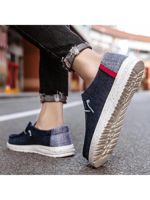 Men's Slip-on Canvas Sneakers Casual Loafers