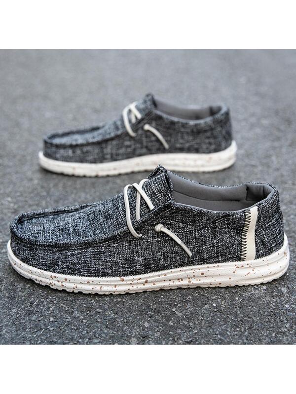 Men's Slip-on Canvas Sneakers Casual Loafers