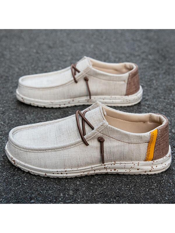 Men's Slip-on Canvas Sneakers Casual Loafers