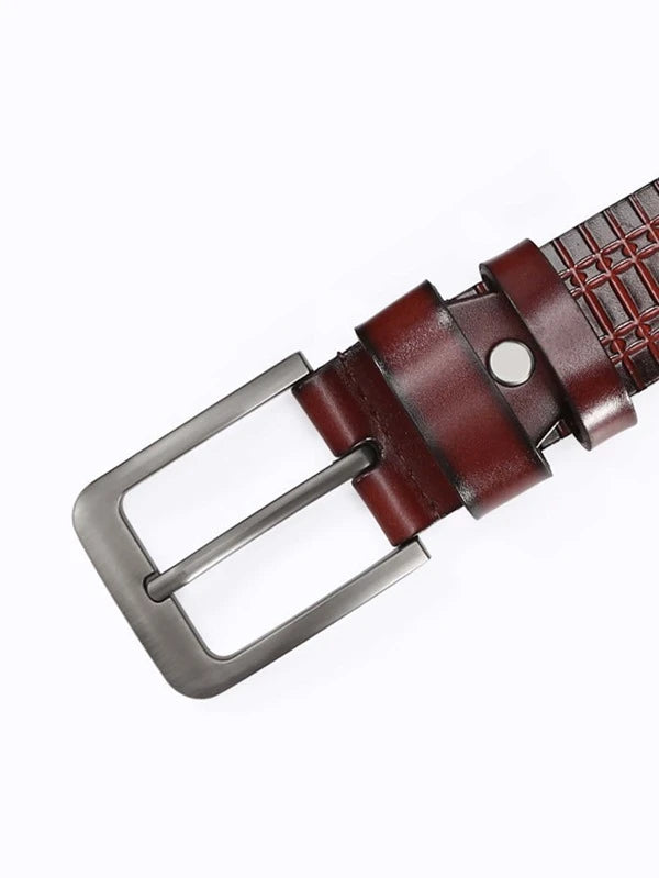 Men Metal Buckle Belt