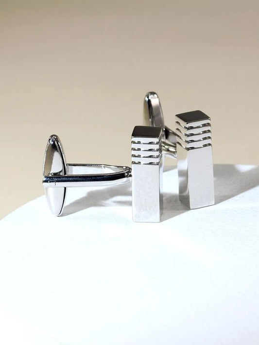 Fashionable and Popular Men Metal Cufflinks Copper for Jewelry Gift and for a Stylish Look