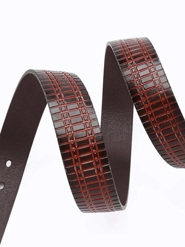 Men Metal Buckle Belt