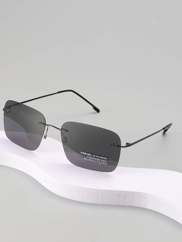 Men Rimless Fashion Glasses