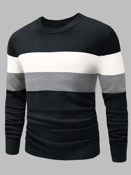 Manfinity Homme Men Color Block Sweater