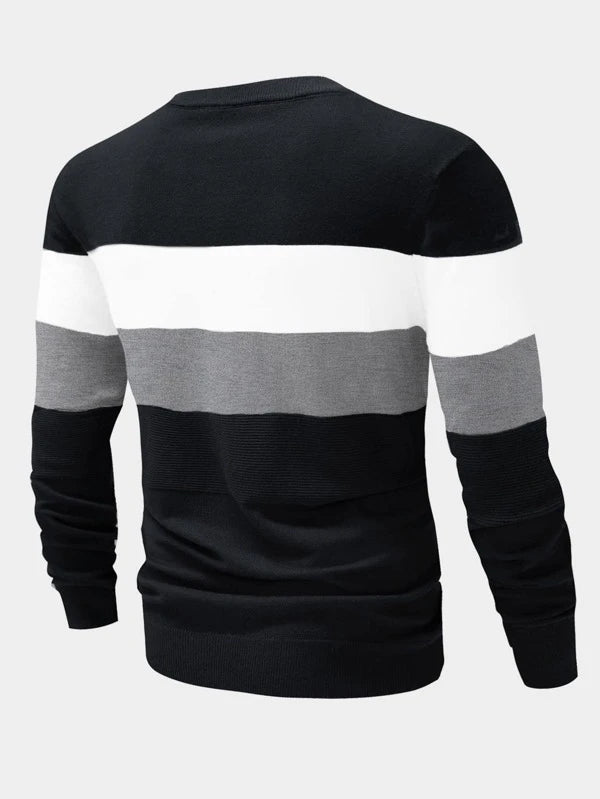 Manfinity Homme Men Color Block Sweater