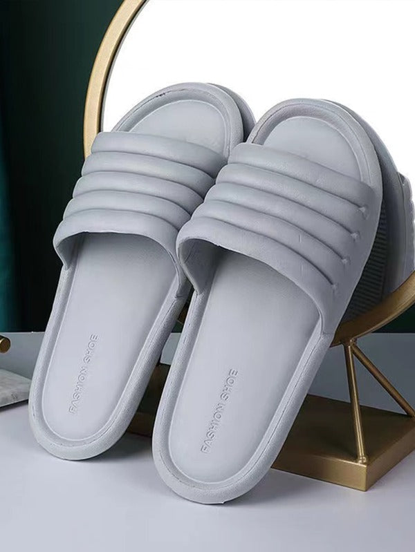 Men Single Band Bathroom Slippers