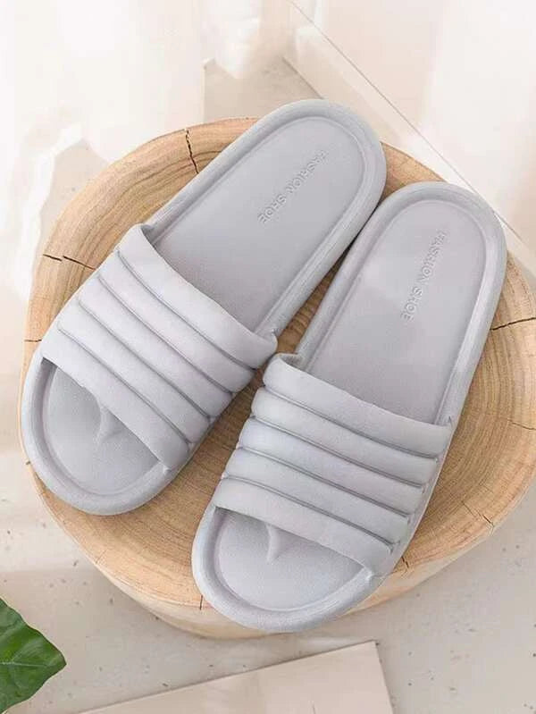 Men Single Band Bathroom Slippers