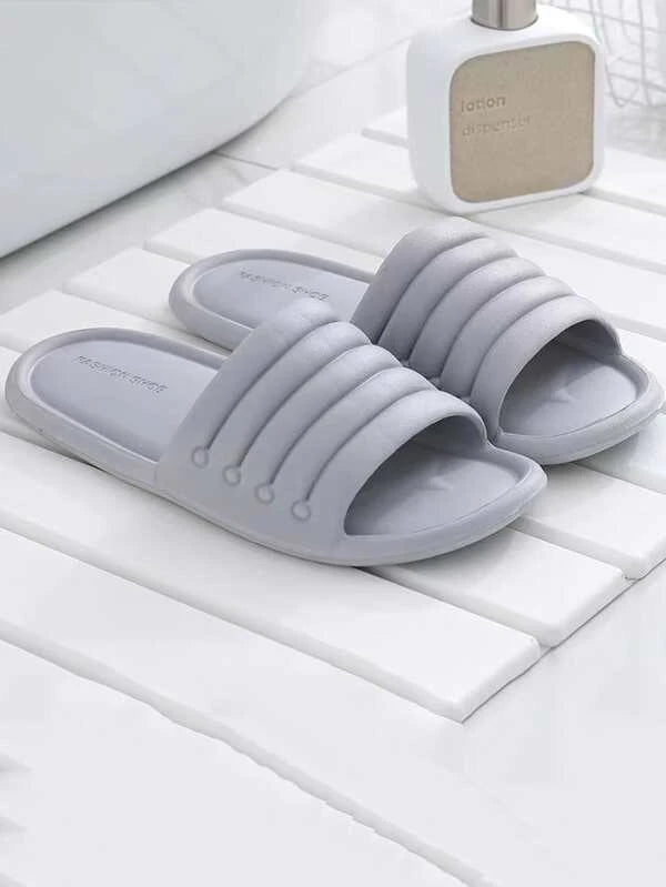 Men Single Band Bathroom Slippers